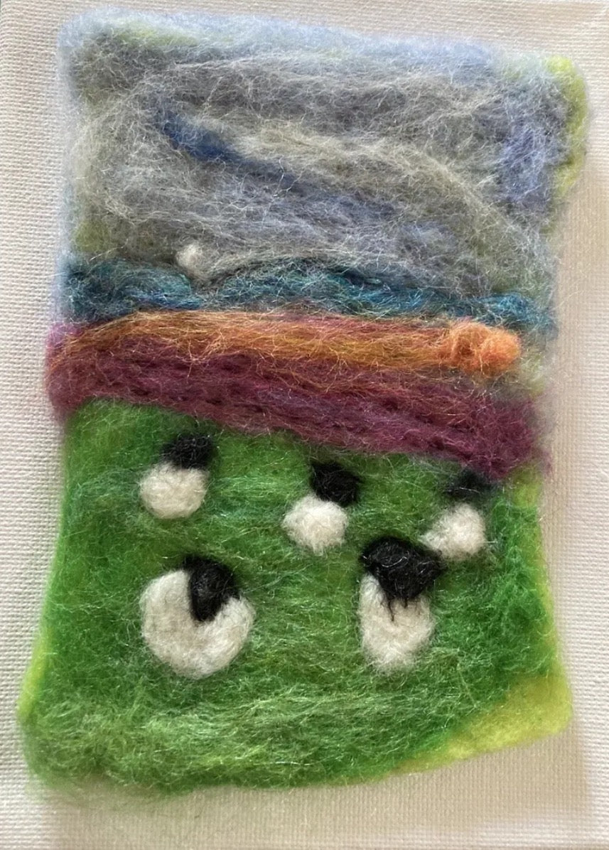 Choose your Date and Time Make a Felt Picture workshop with Lizzie Anne. Come with your Friends minimum 3 people Deposit Required (There’s Addititional 2% Charge to cover credit card transaction Fee which is out of my hands)