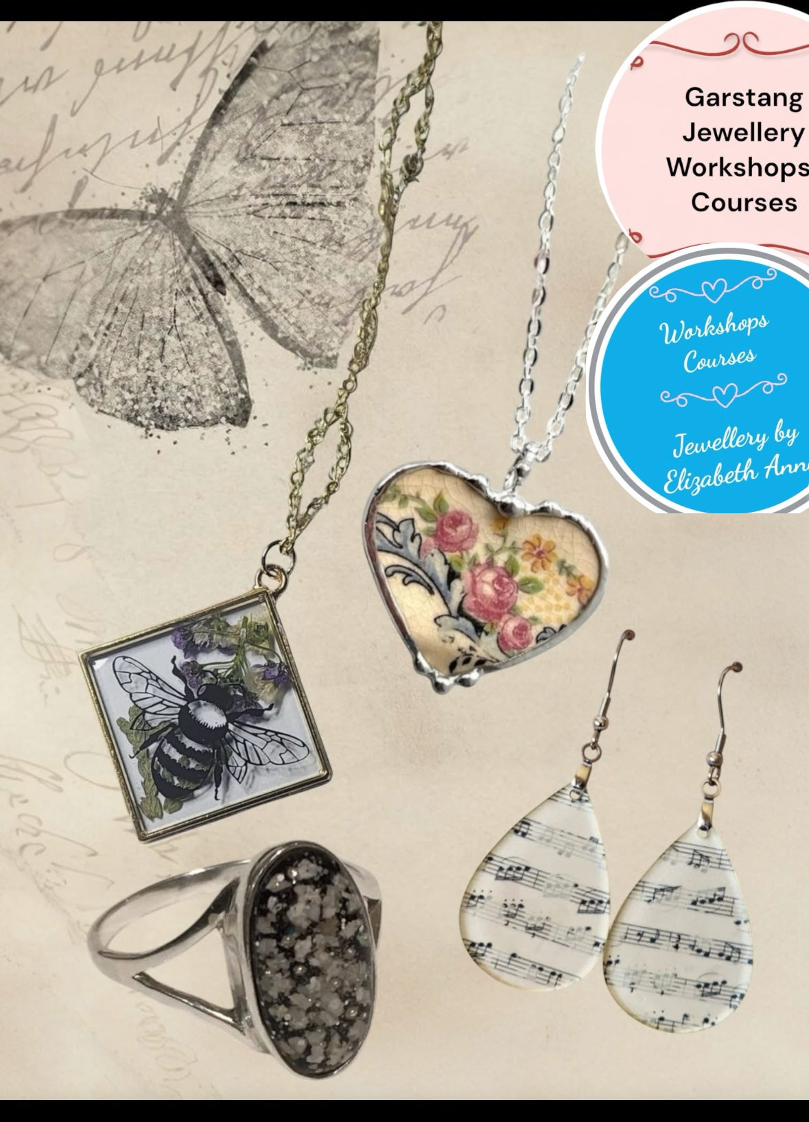 Silver & Resin memory keepsakes Short Course