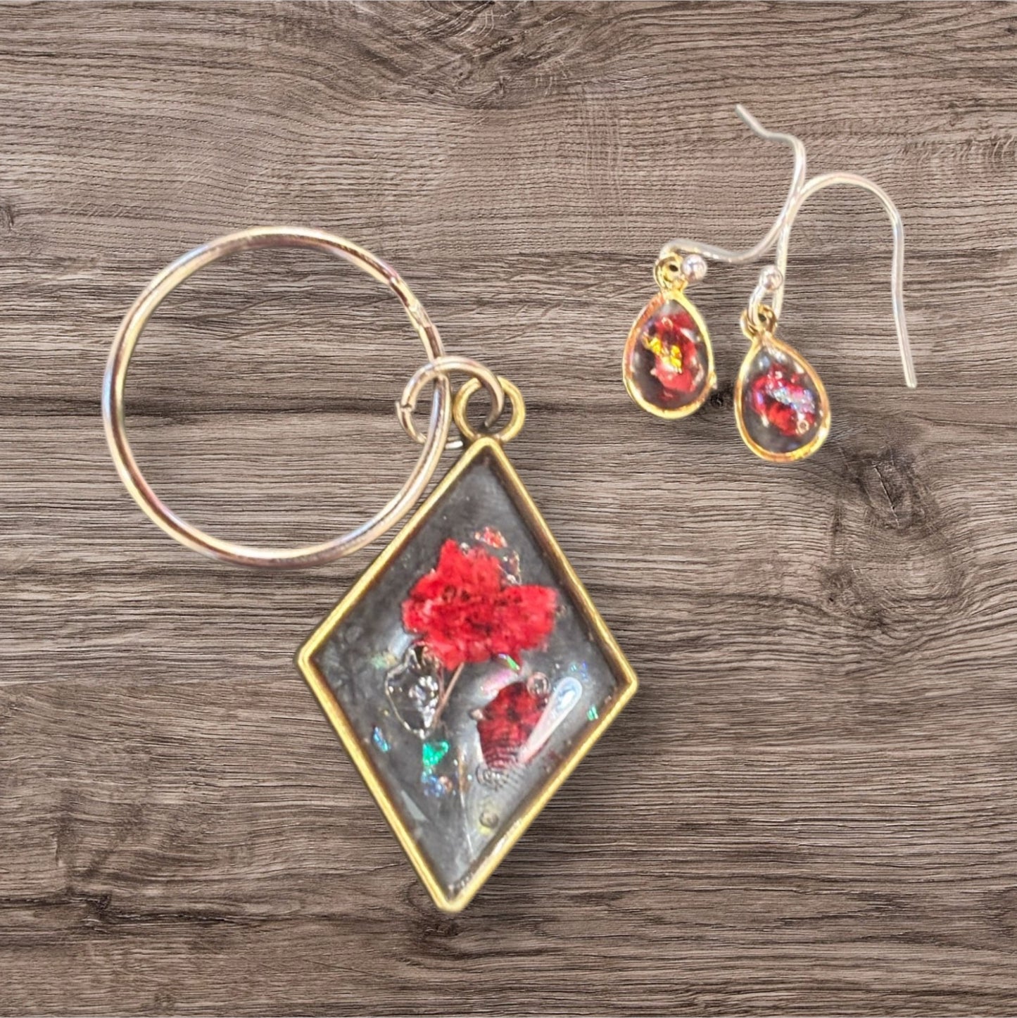 Botanical Floral Art in Resin to wear Jewellery Workshop Garstang, ashes, hair, memory….