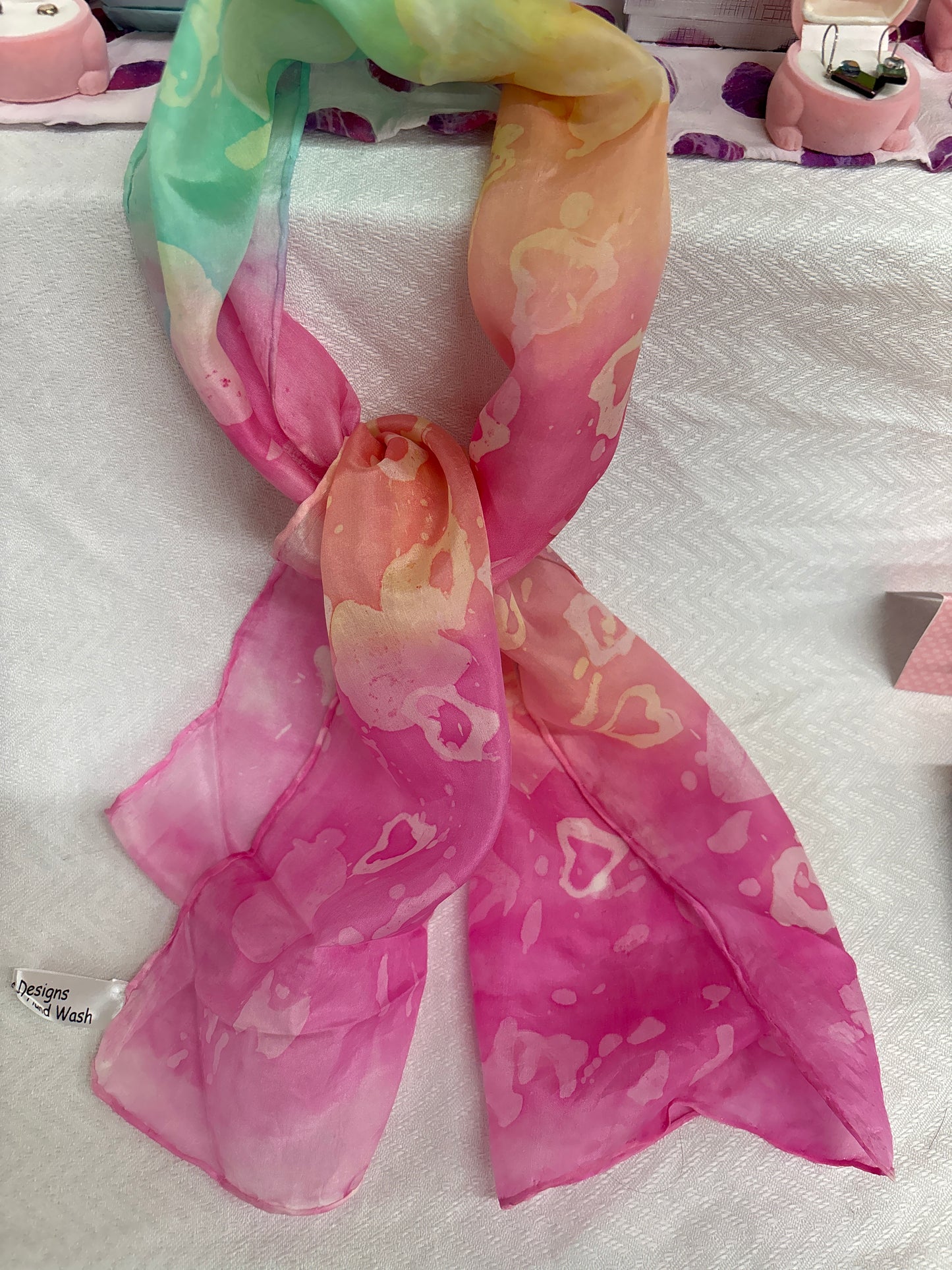 Silk scarf workshop Choose your Date and Time through the booking system