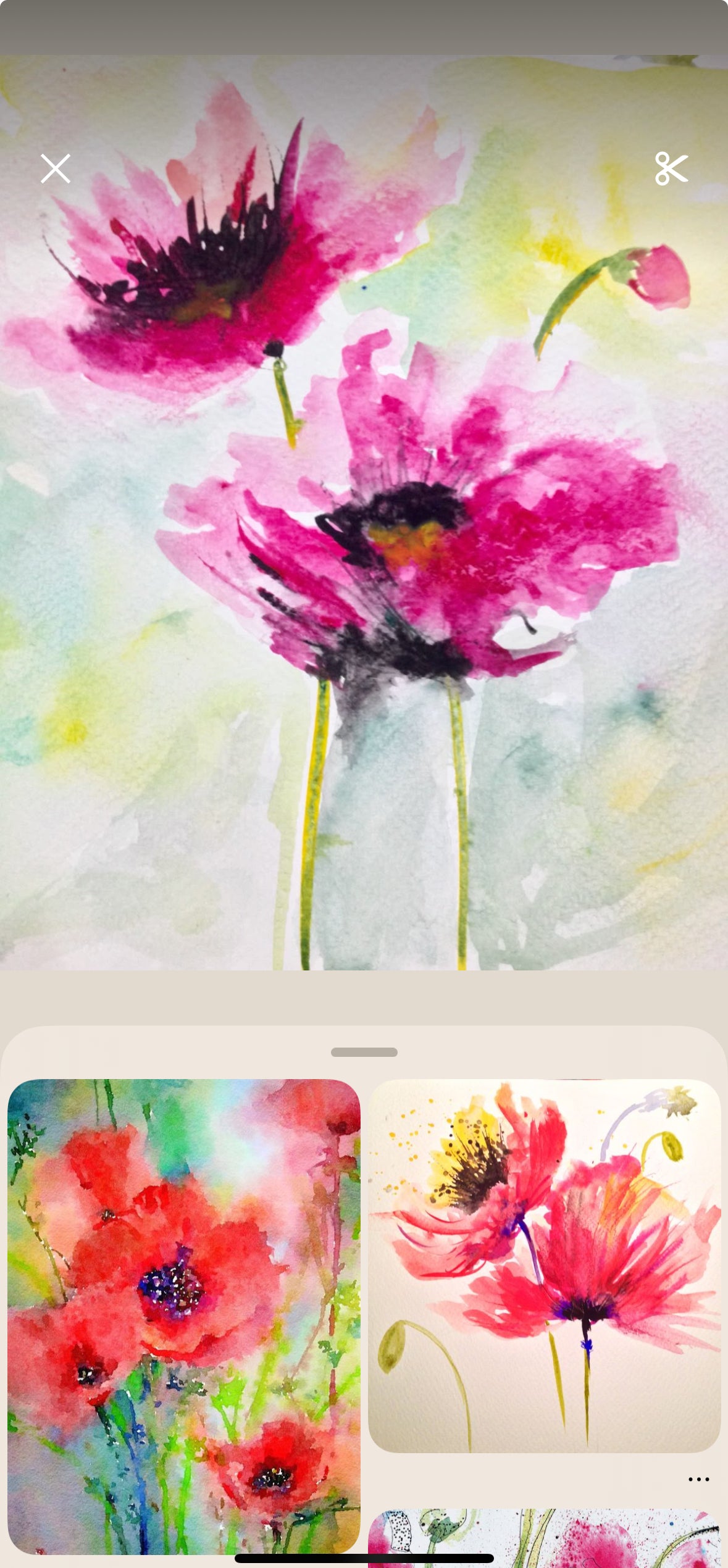 Beginners painting