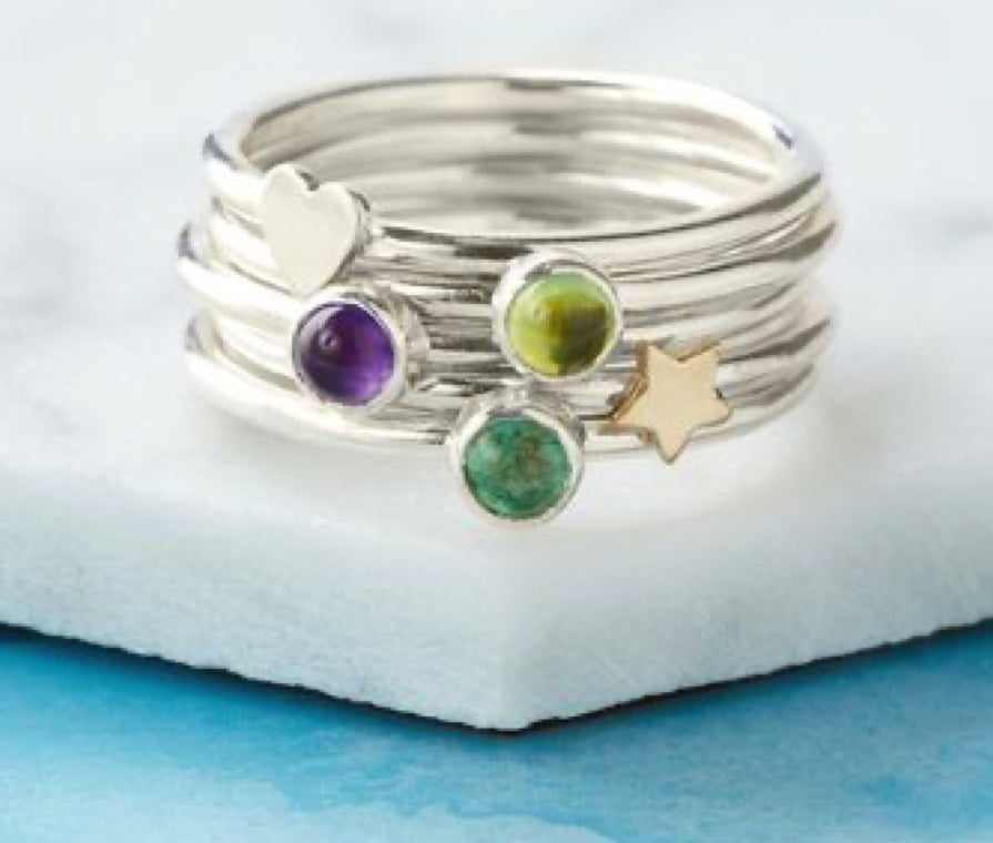 Beginners Silver ring Making with semi precious stones Wednesday Evening course