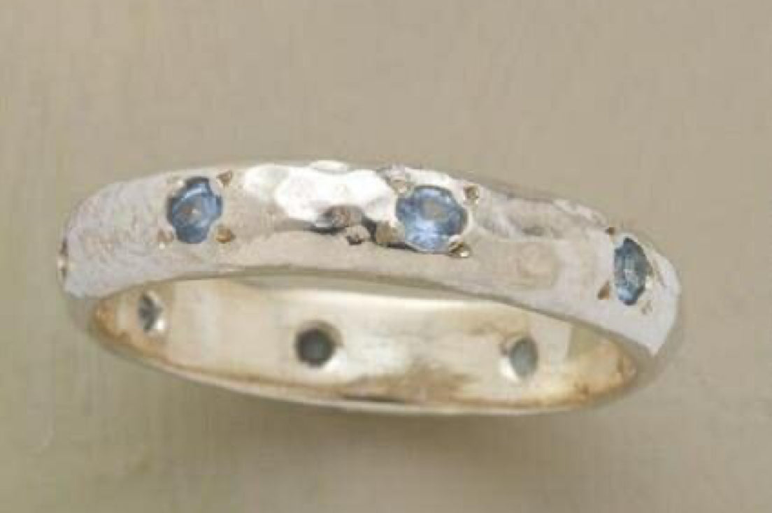 Beginners Silver ring Making with semi precious stones Wednesday Evening course