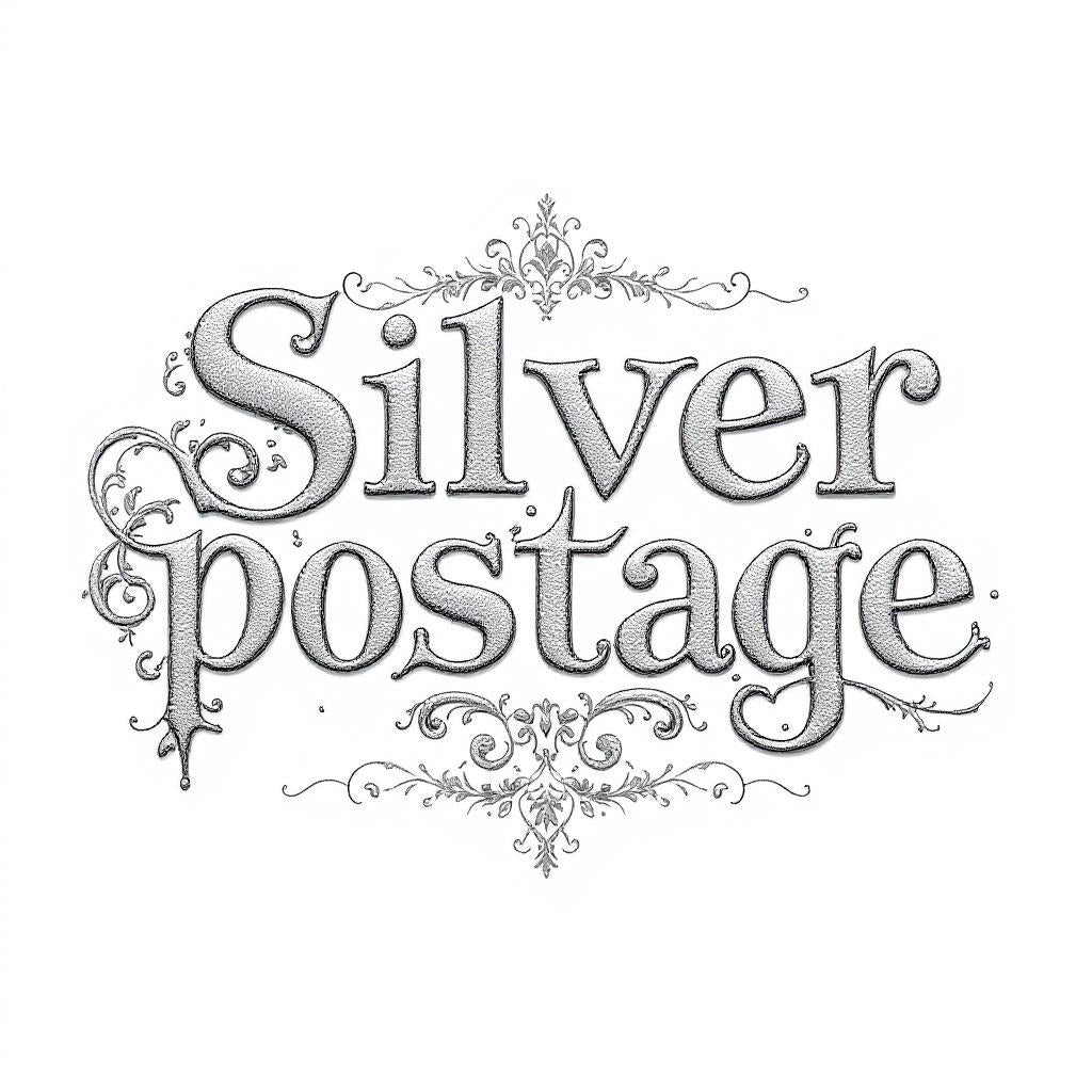 Silver postage insured and tracked