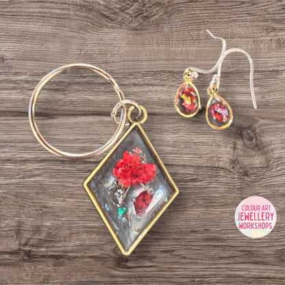 Botanical Silver & Resin — Studio Workshop