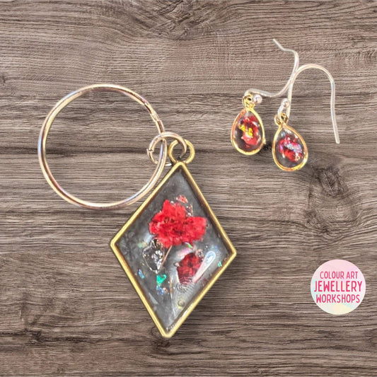 Botanical Silver & Resin — Studio Workshop