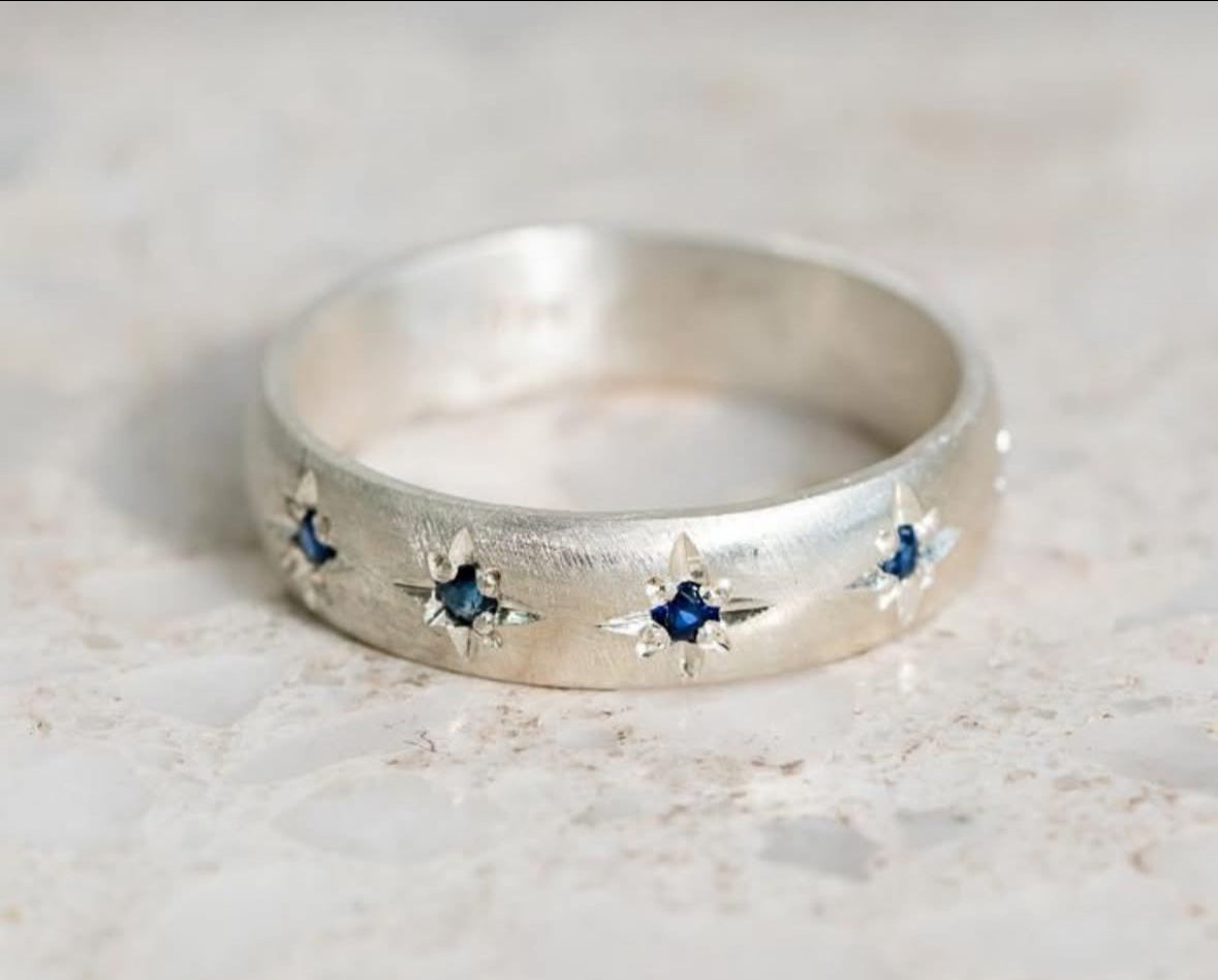Make a Silver Skinny Stacking Ring, stone ring or Chunky Ring