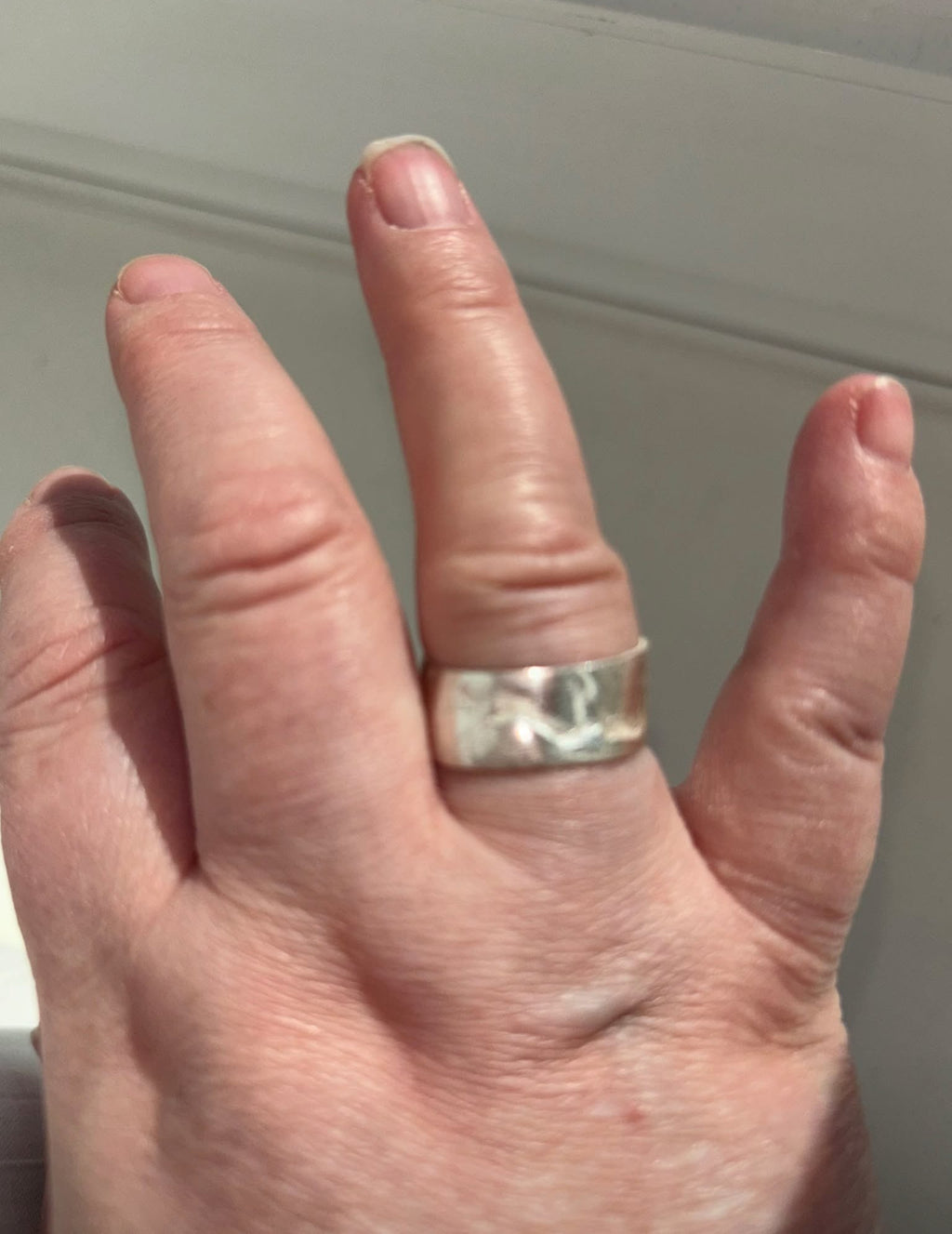 Make a Silver Skinny Stacking Ring, stone ring or Chunky Ring