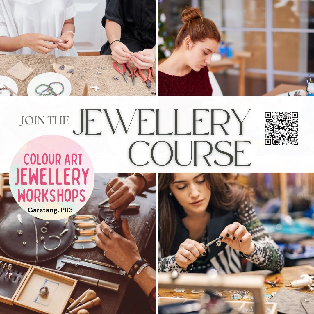 5 weeks Join our mindfulness Beginners Jewellery Course Weekly Term time Start date 5/11/25. Wed 5th Nov (evenings)