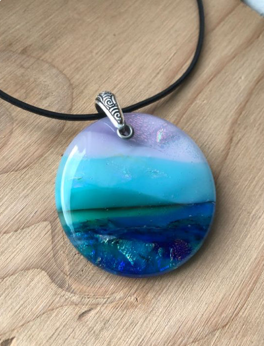 Dichroic Glass Pendant