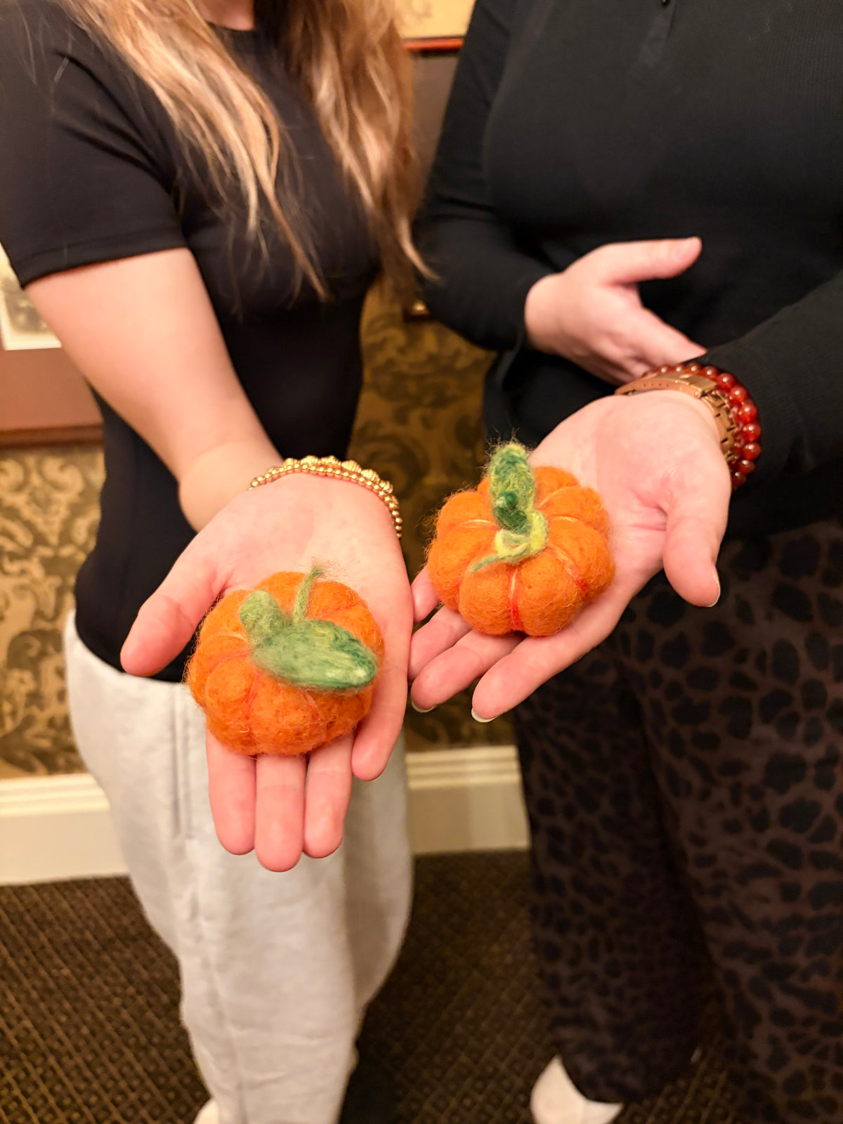 Halloween Pumpkin Needle Felt Workshop