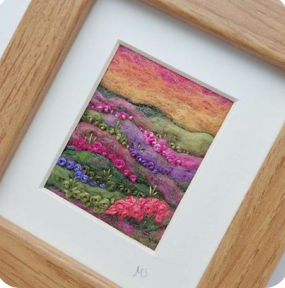 Summer Flower Meadow Felting Workshops Based on Monets Garden Garstang PR31EB Other days & dates