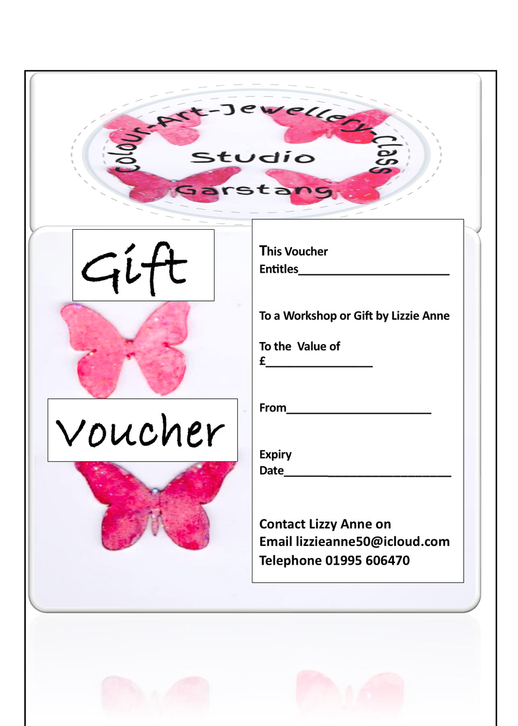 Colour Art Jewellery with Lizzie Anne Gift Voucher