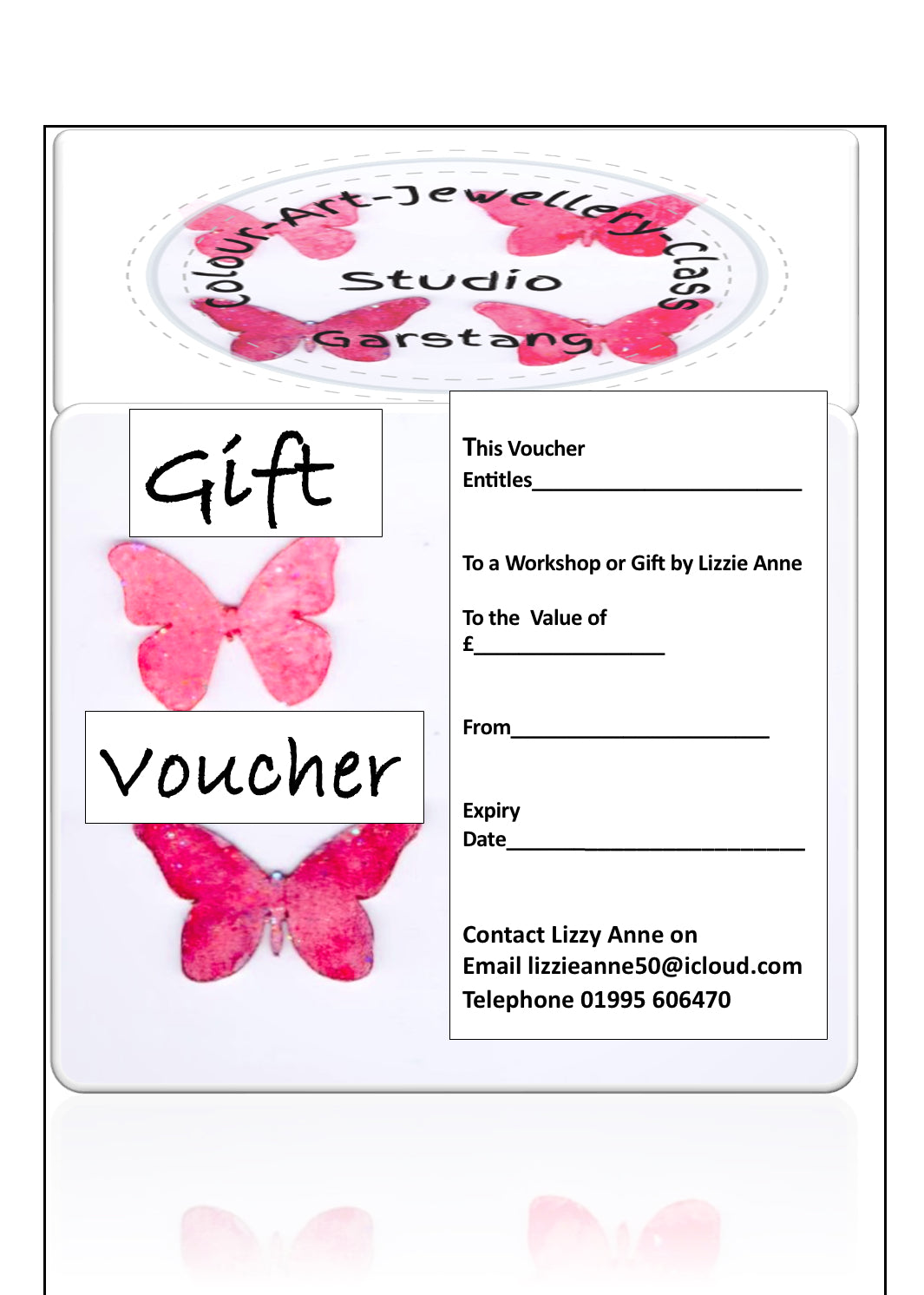 Colour Art Jewellery with Lizzie Anne Gift Voucher