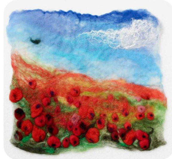Summer Flower Meadow Felting Workshops Based on Monets Garden Garstang PR31EB Other days & dates