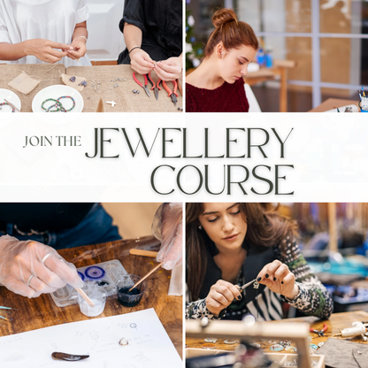 5 x monthly Wednesday Join our mindfulness Beginners Silver Jewellery Course