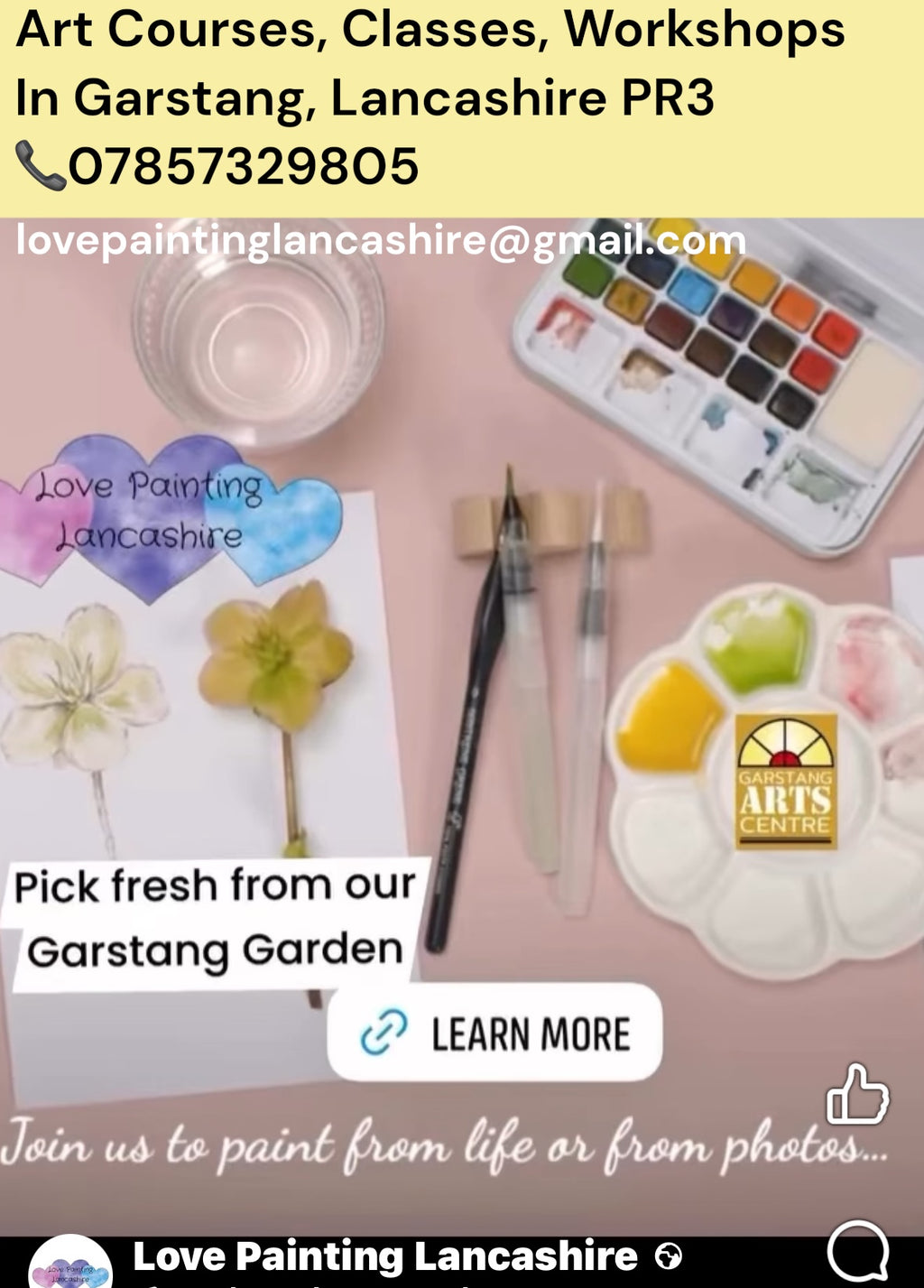 6 Week Mixed Media Art Course (Pay for 5!) - Garstang Arts Centre