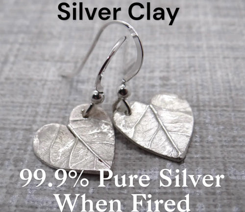 2 Part December 19th Wednesday Evening other days and dates Silver Clay Course Nov/Dec 2025 see info