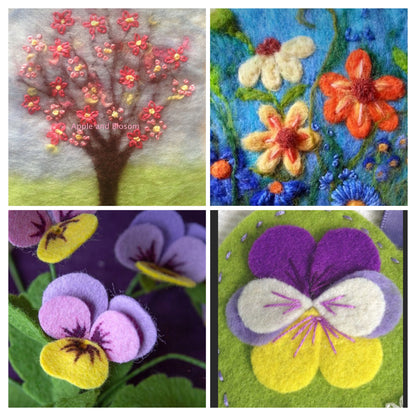 💕Choose your Date and Time Make a Felt Picture workshop with Lizzie Anne. Come with your Friends & Family