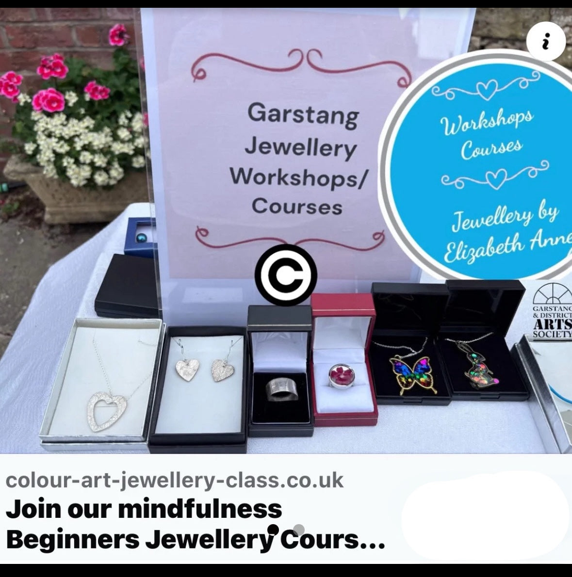 Join our mindfulness Beginners Jewellery 6 wk Course