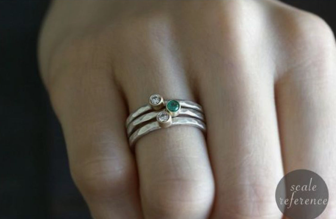 Beginners Silver ring Making with semi precious stones Wednesday Evening course