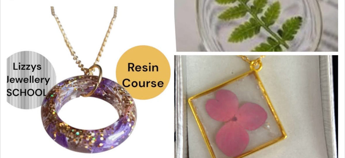 4 weeks Botanical jewellery making Course BOOK NOW (calendar)
