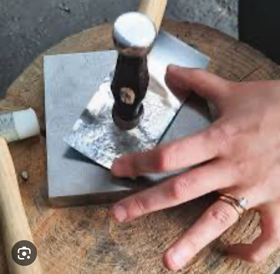 Fizz & Botanical Sterling Silver Pendant or earrings choose in the evening Workshop with Copper Pendant FREE DAY