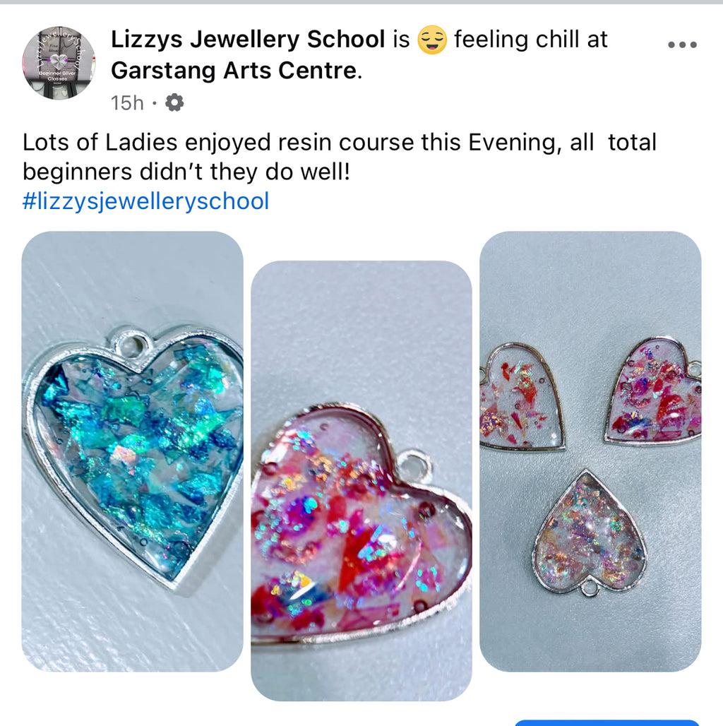 FREE prosecco, Silver and Resin Beginners Class