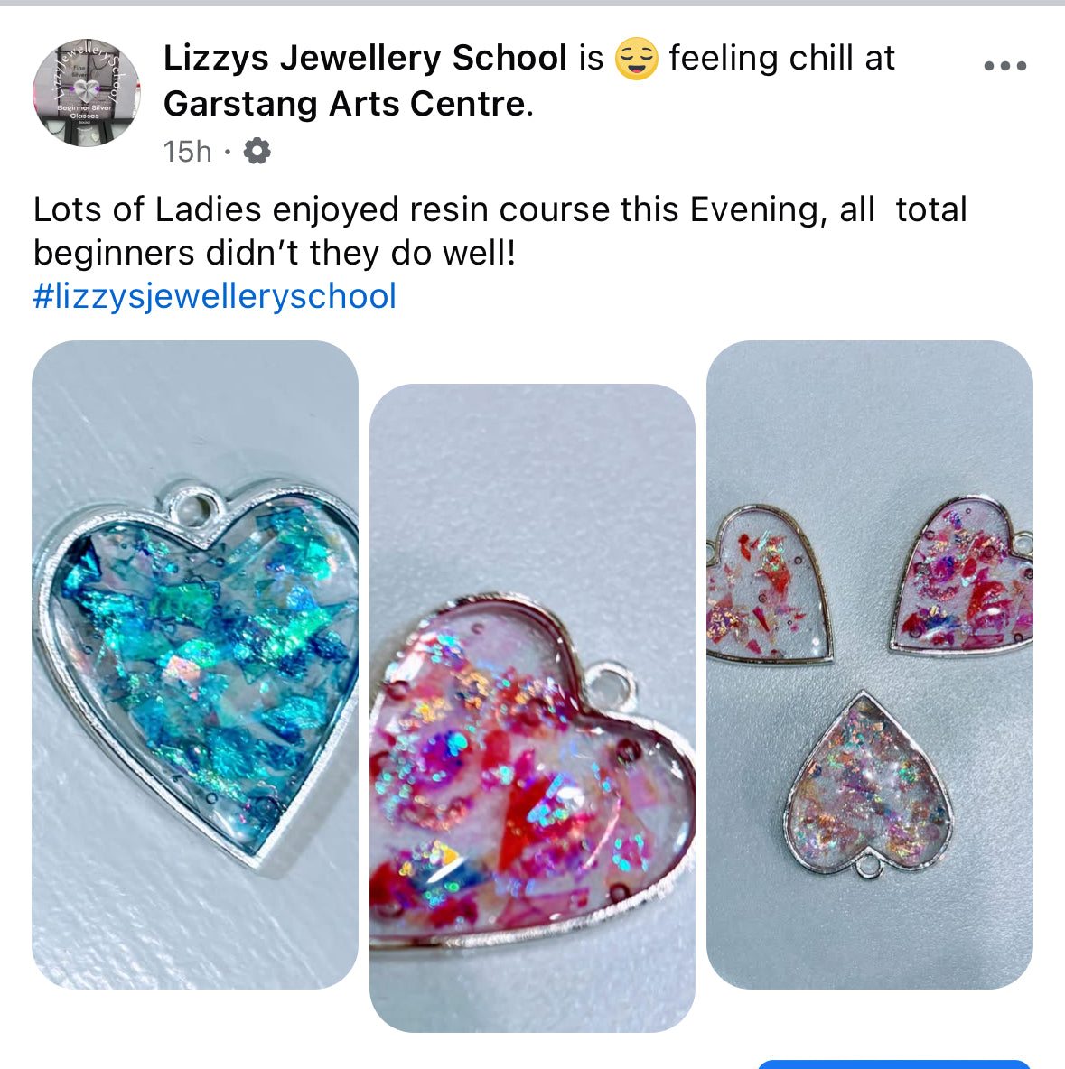 Beginners Resin and Silver Garstang PR3