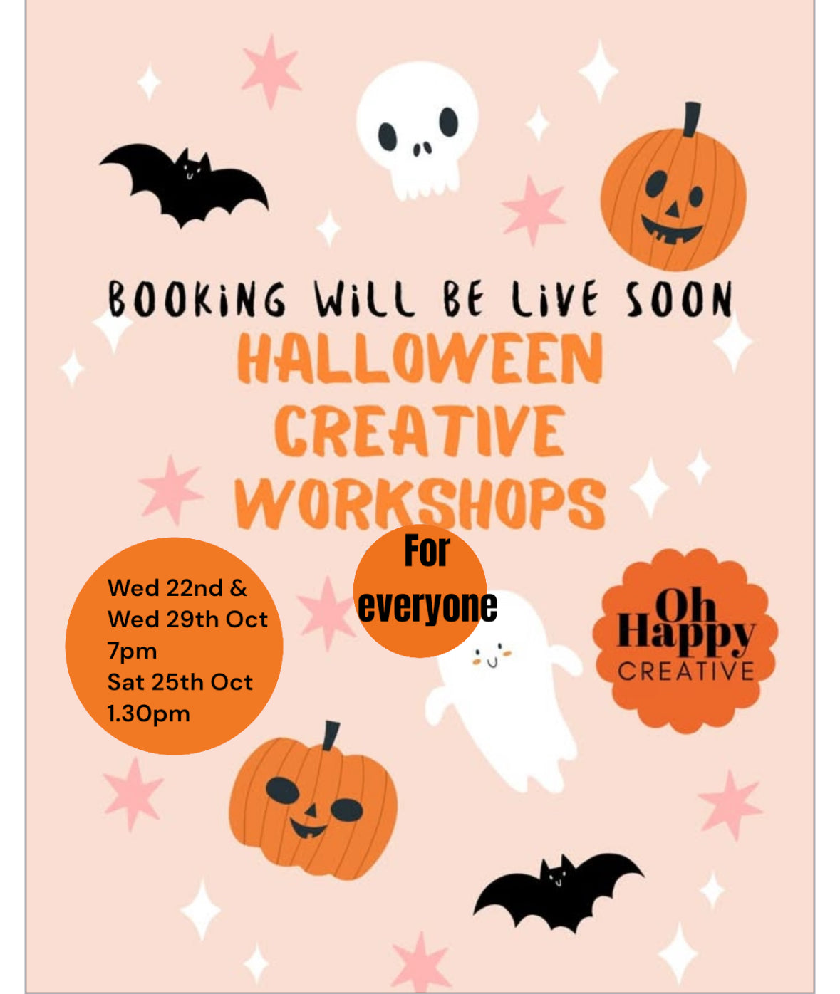 Halloween Workshops