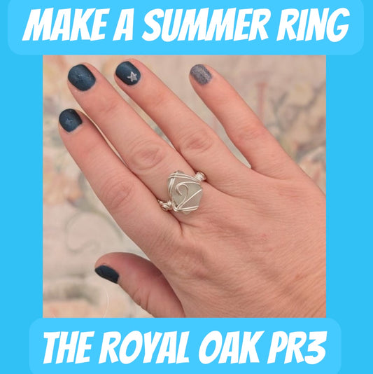 Garstang Summer Beginners Jewellery workshop Sat 13th June make a Summer Ring with Silver