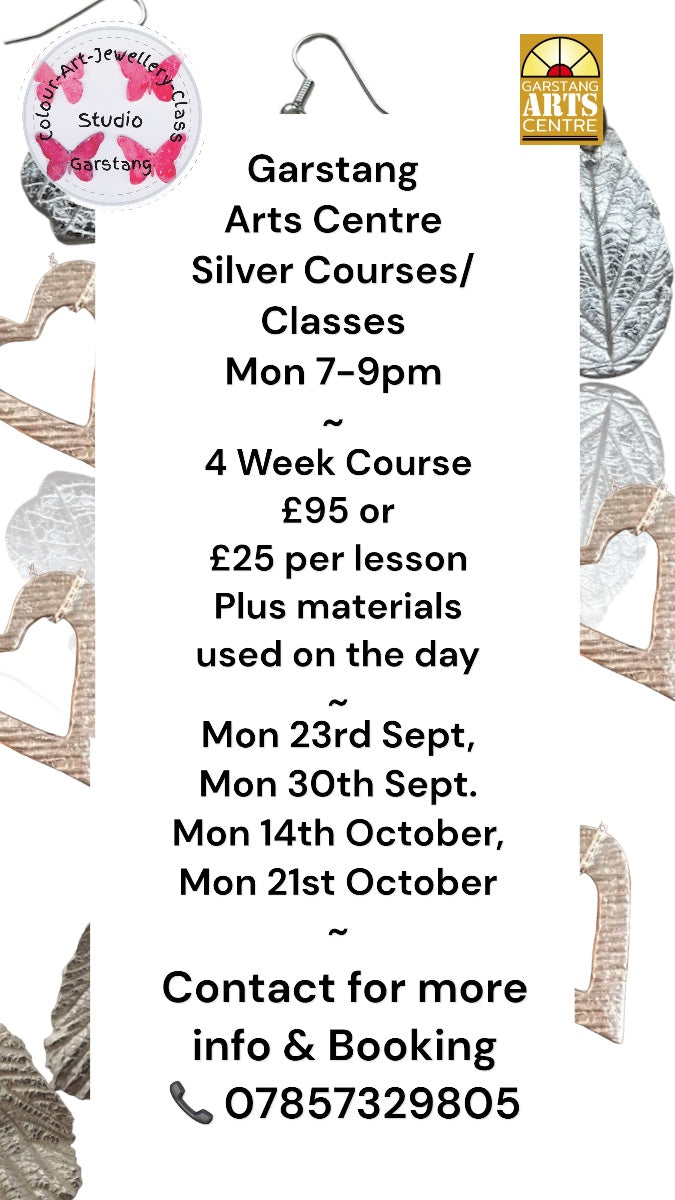 Beginners Silver Making Course Mon Sept Evening, 10% OFF With ‘Treatyourself10’