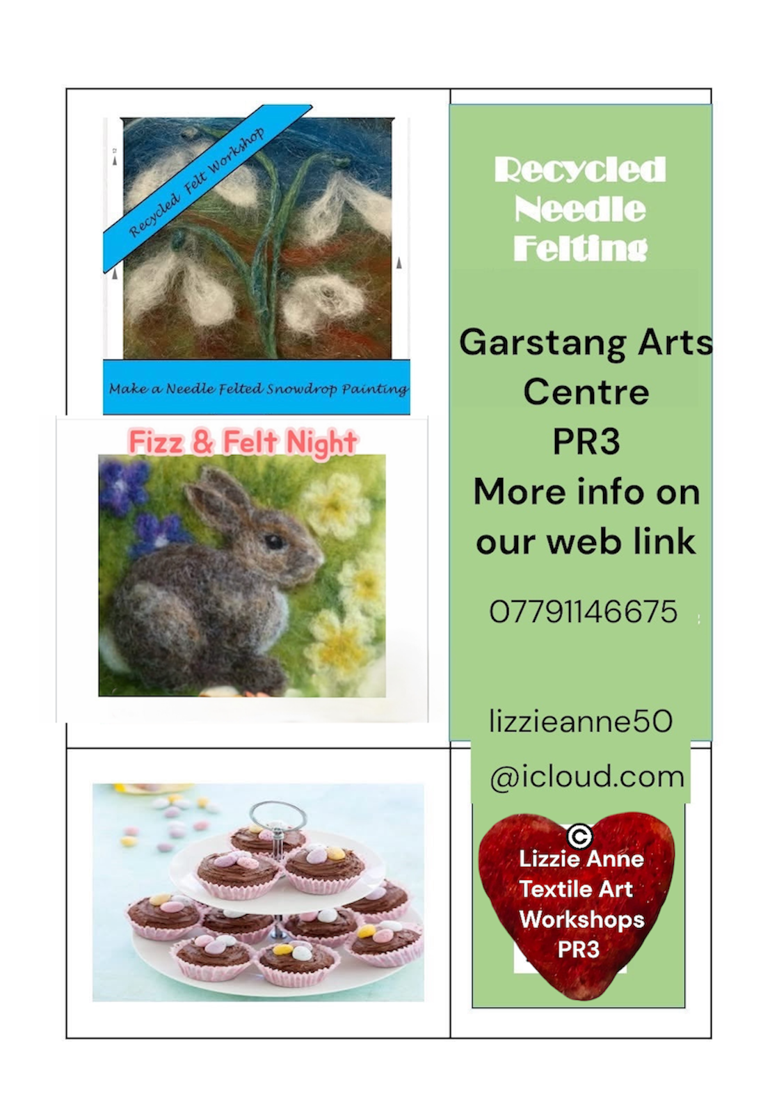 Beginners Needle felting treat