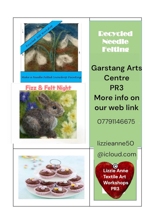Beginners Needle felting treat