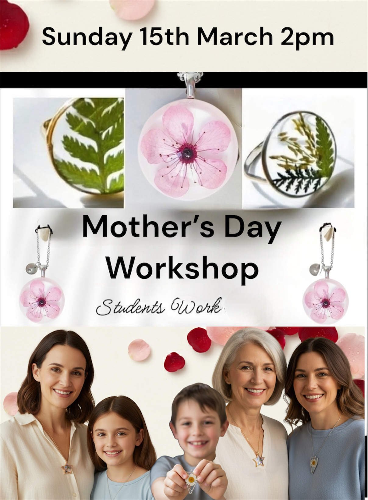 🌸 🌸Silver & Resin  Jewellery Workshops/Course at Garstang PR3🌸