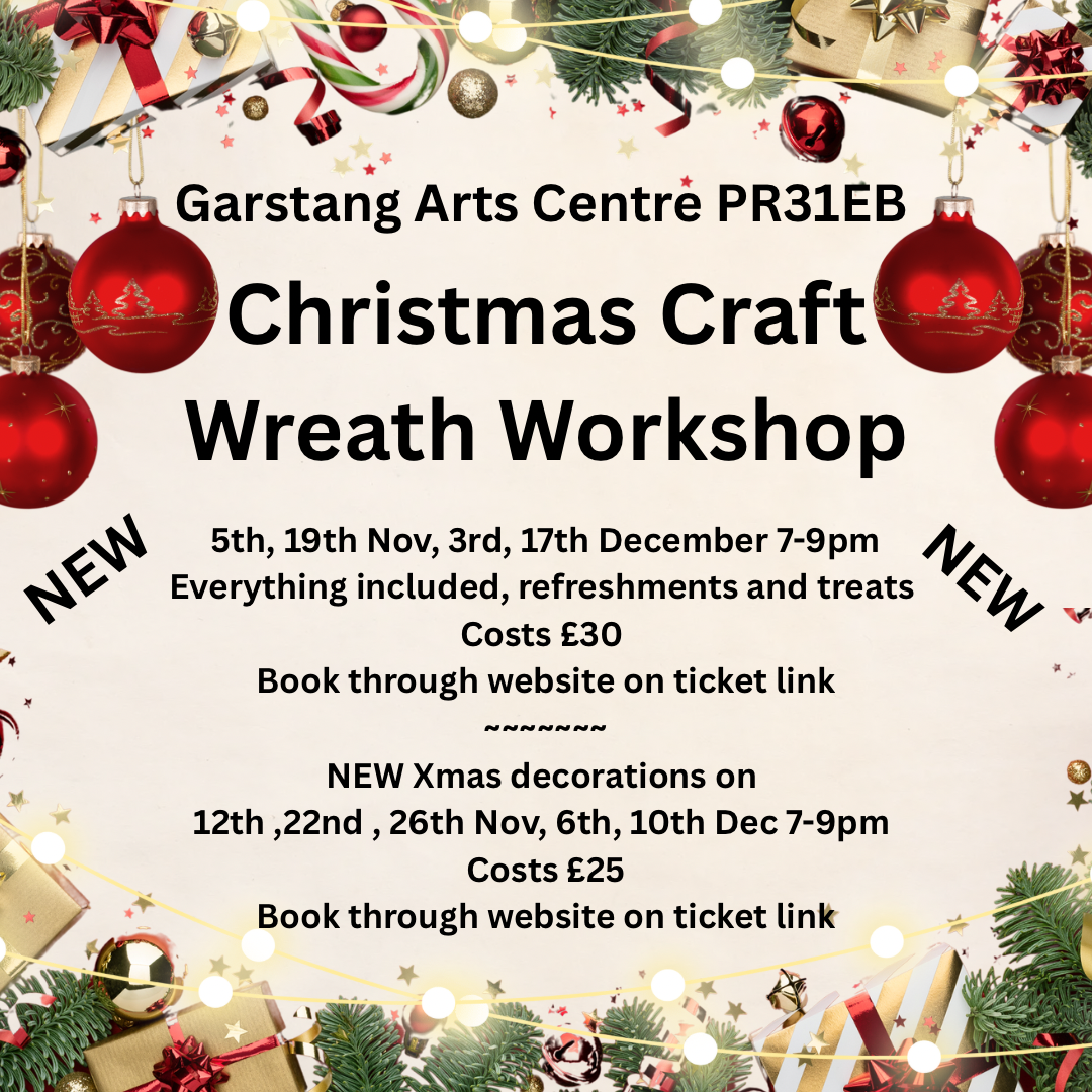 Choose Christmas Craft Wreath and Xmas decorations