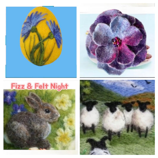 Needle Felting Workshops - Choose Your Date & Subject
