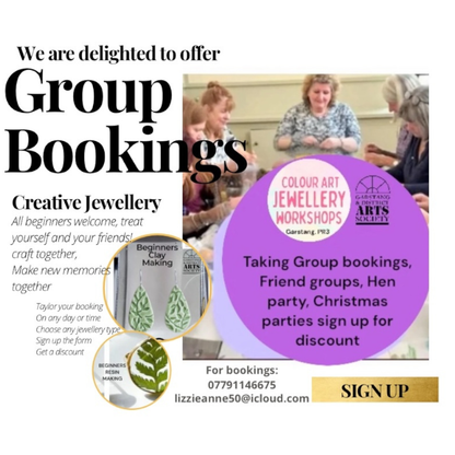 Group bookings 🌸