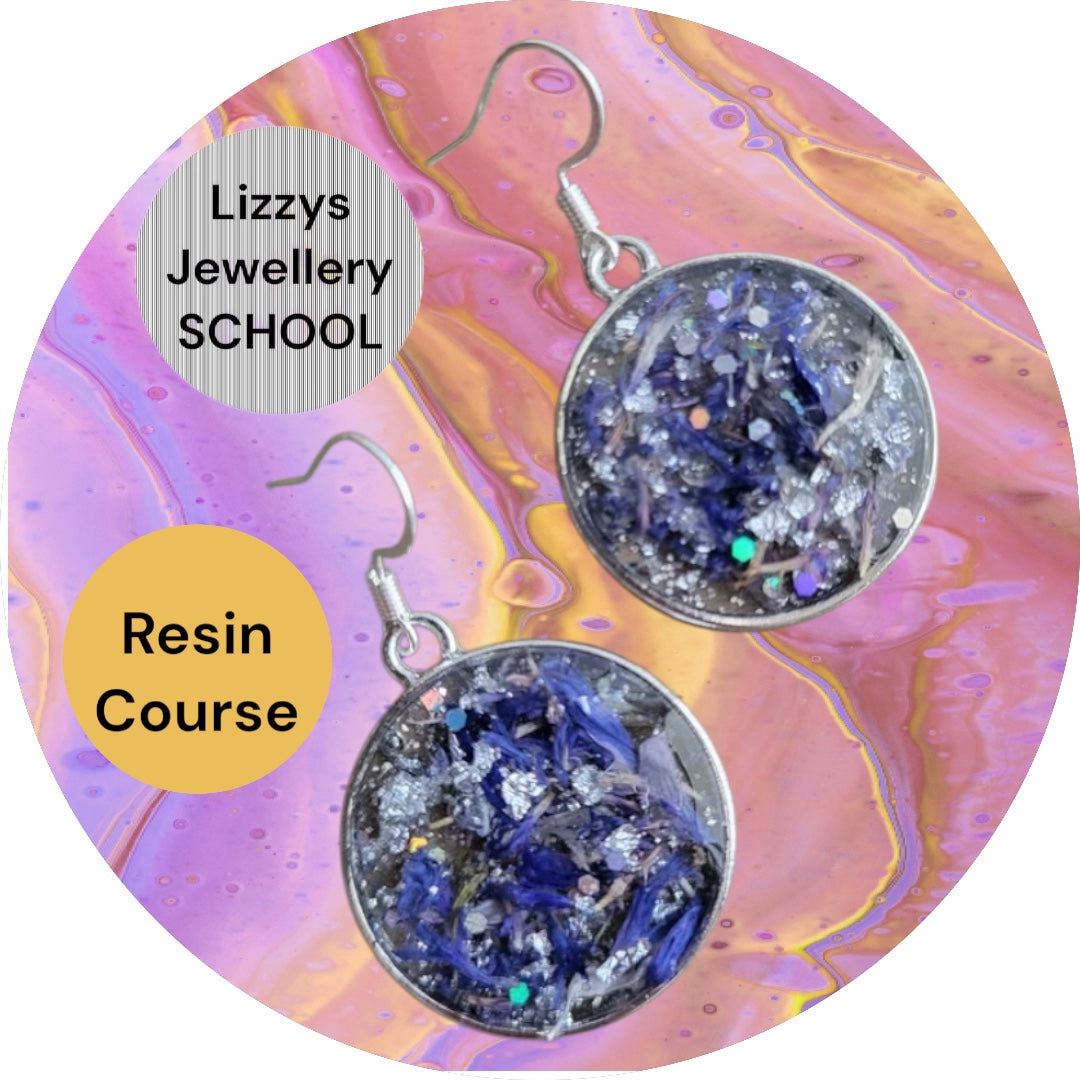 wed Evening 7-9pm Silver & Resin Course Spring 2025 see info
