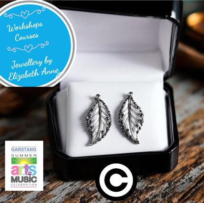 Beginners/intermediate level  Fizz Botanical Silver Clay Course WEDNESDAY 27th MAY 7pm