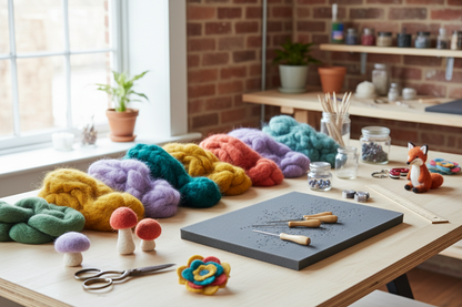 Needle Felting Foundations - 4 Week Creative Course