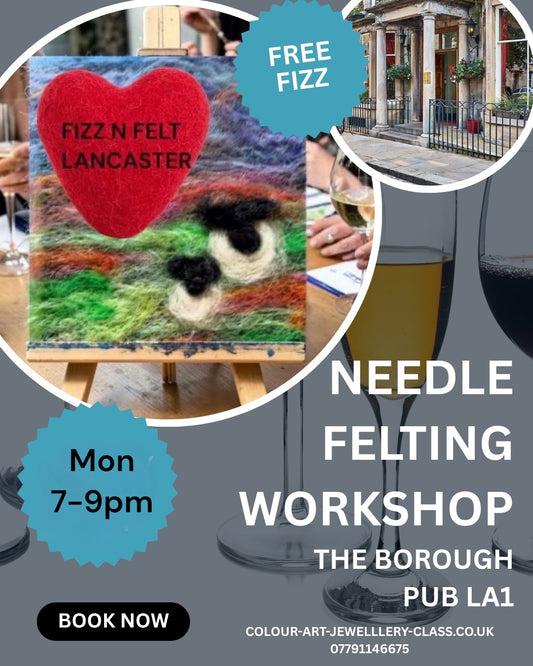 *Fizz n Felt Beginners Needle felted Sheep in Lake District, The Borough Pub Lancaster