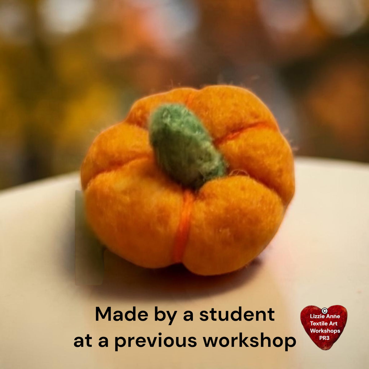 Needle-Felted Pumpkin Workshop – Garstang