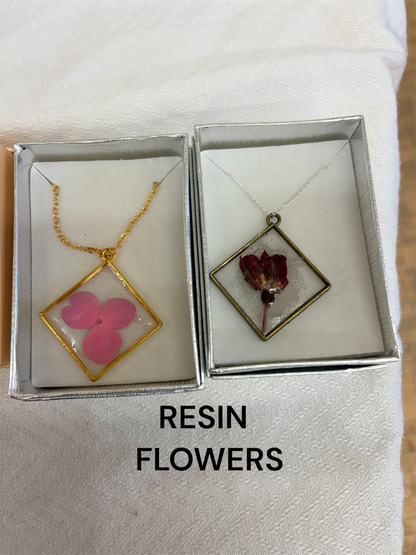 Ashes Resin Jewellery commissions Bespoke