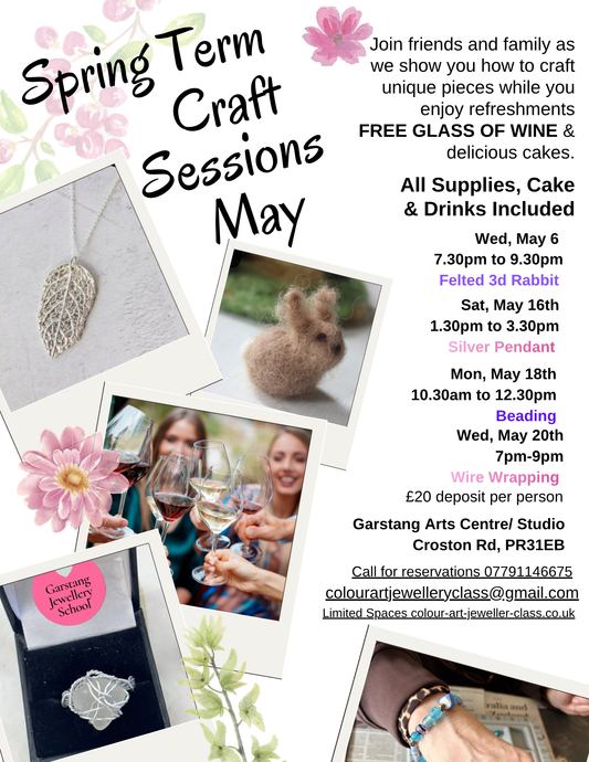 Garstang Spring Term Craft Sessions May