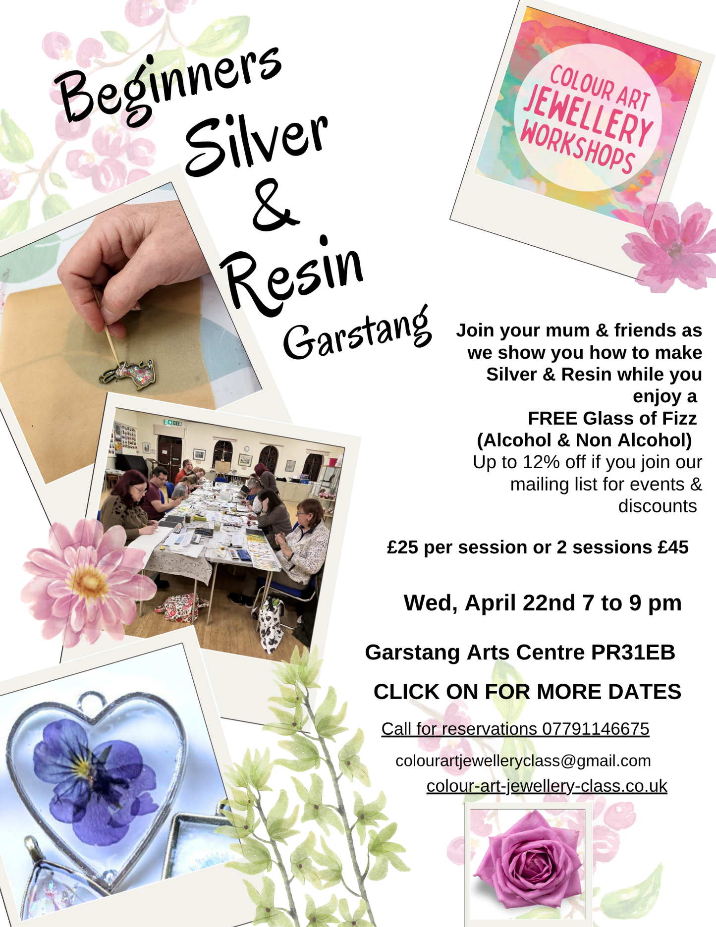 Silver & Resin Workshop Garstang