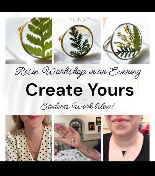 💕🌸Spring Silver & Resin Course & Workshop Dates 🌸💕