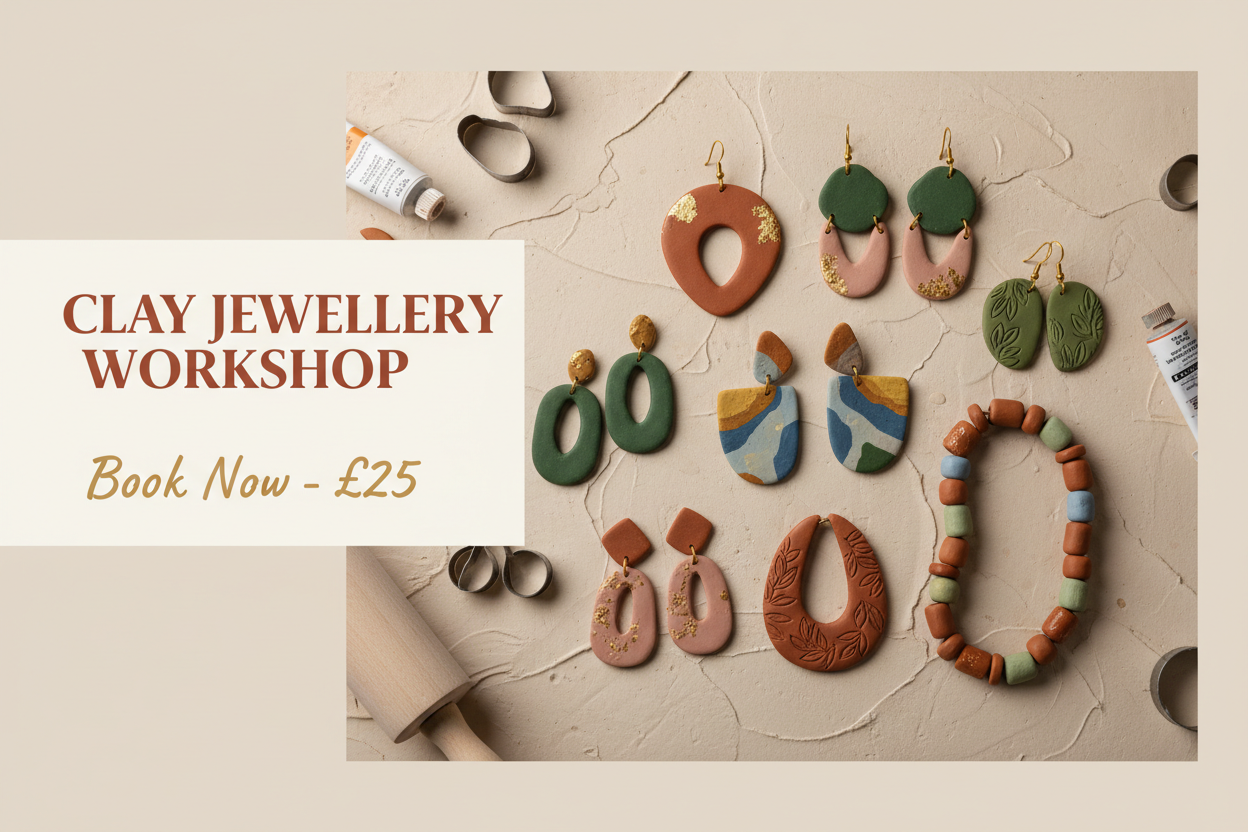 Clay Jewellery Workshop - Book Your Session