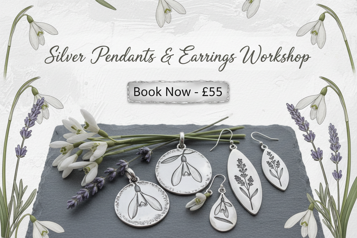 Silver Pendants & Earrings Workshop