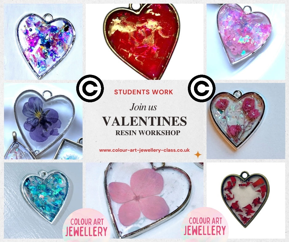 Valentine's Botanical Resin Workshop